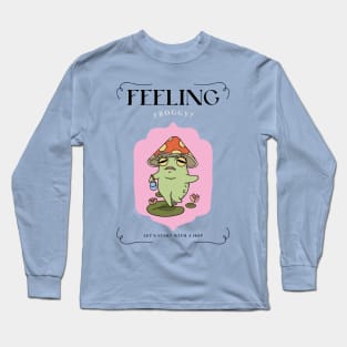 Cute Frog Frogs Toad Toads Fairytale Long Sleeve T-Shirt